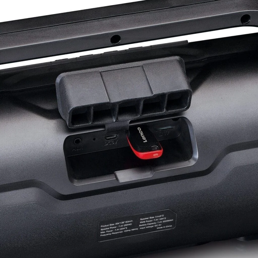 Портативная акустика Lenco SPR-070BK