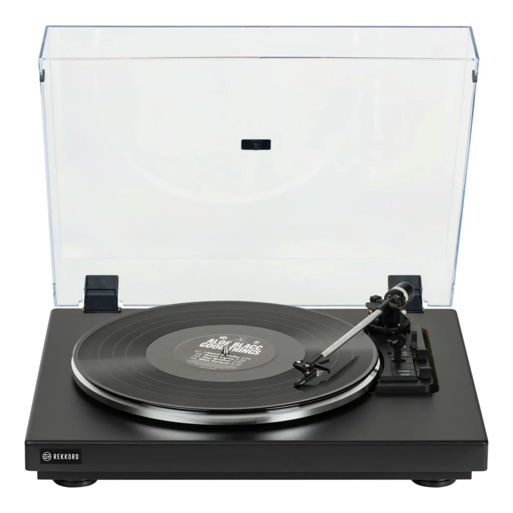 Проигрыватель винила REKKORD Audio F300 Satin Black (AT91)