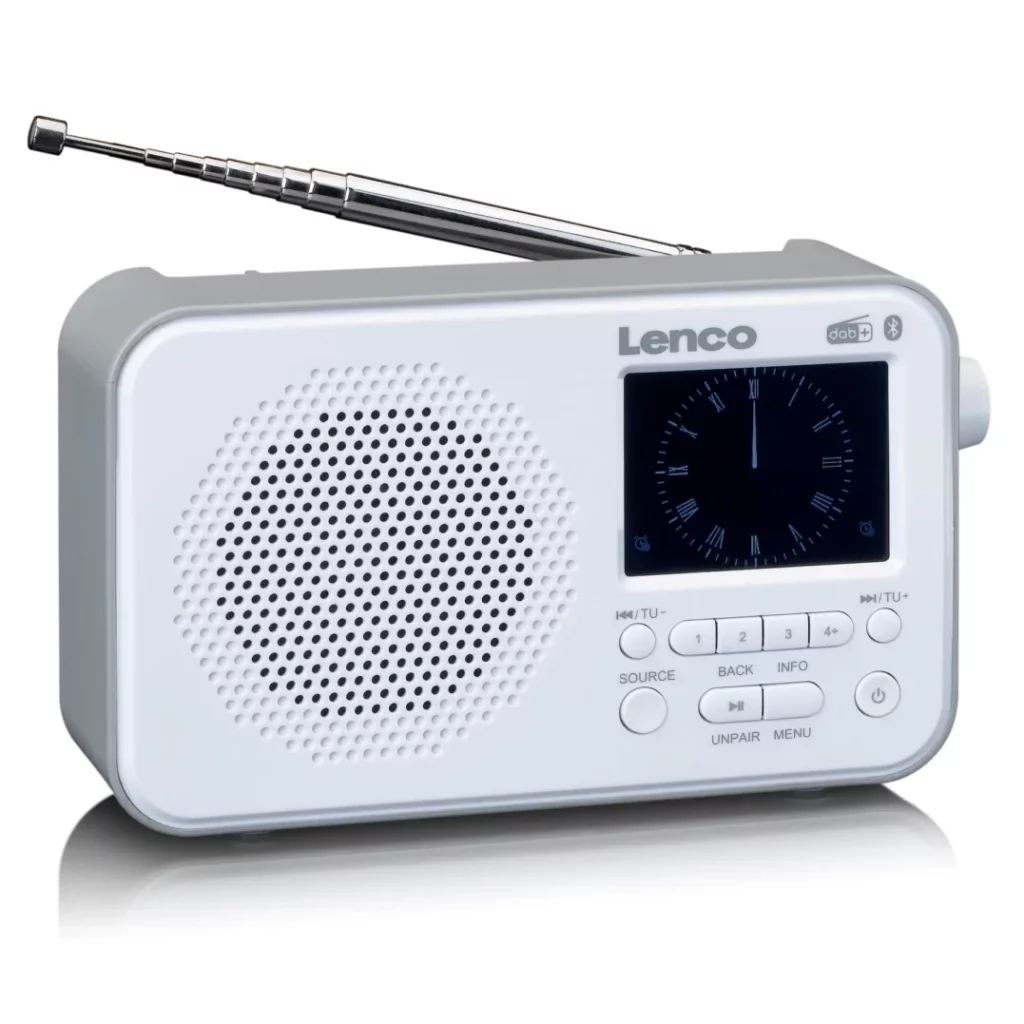 Портативное FM-радиo Lenco PDR-035WH