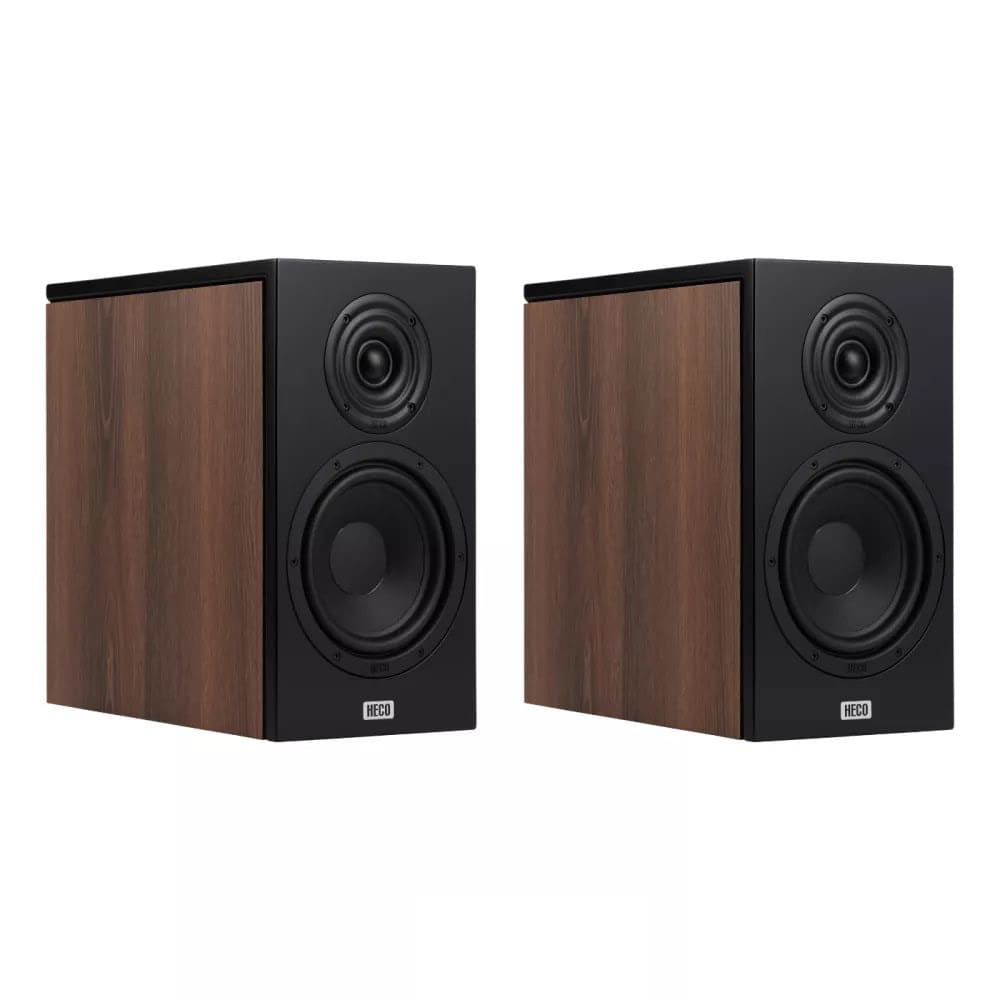 Полочная акустика Heco Aurora XT 300 Black / Walnut