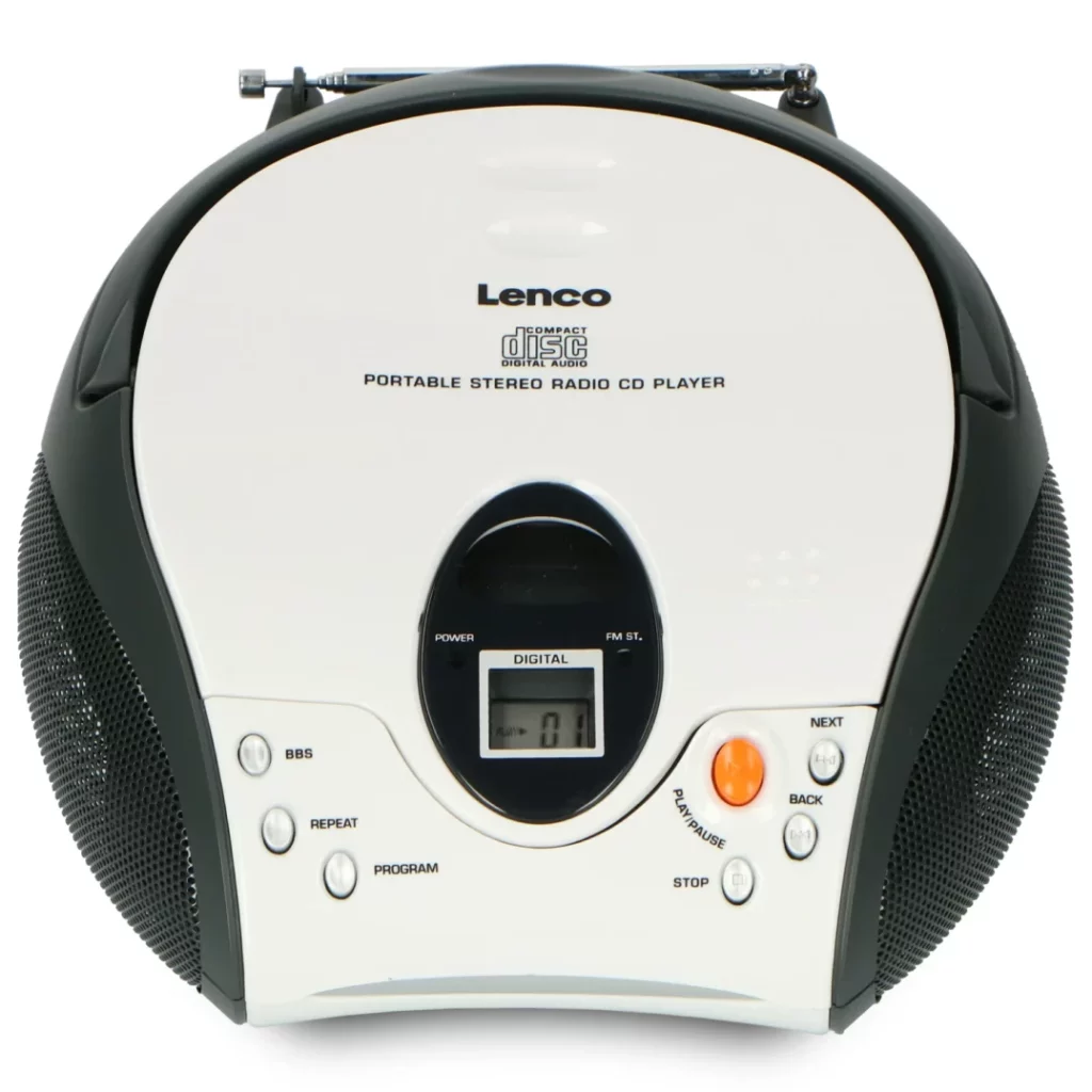 Бумбокс Lenco SCD-24 White