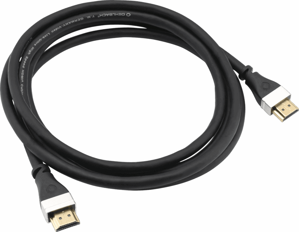 HDMI кабель Oehlbach Ultra-High-Speed-HDMI® Cable 2.1 [Art. No 33100] — 1m