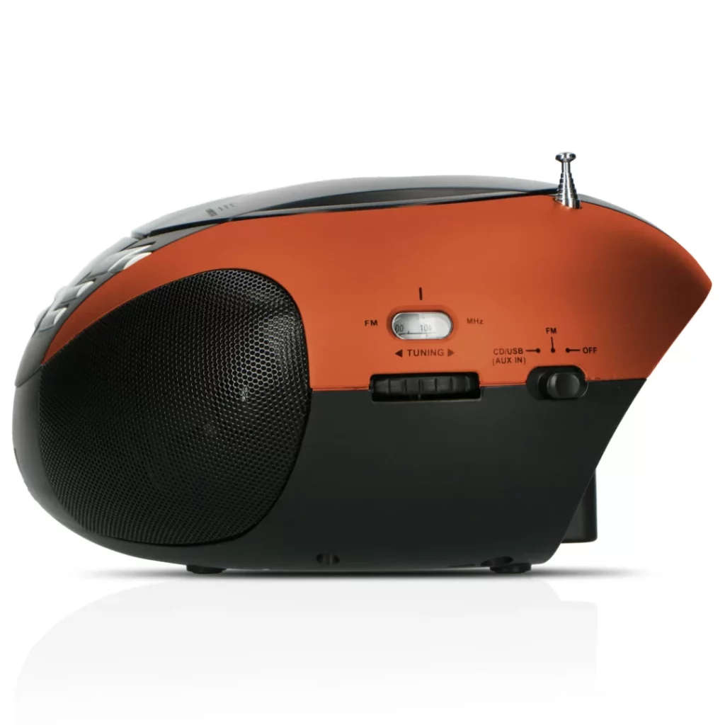 Бумбокс Lenco SCD-37 USB Orange