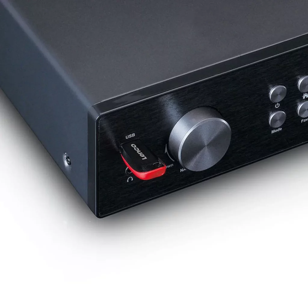 Сетевой проигрыватель Lenco DIR-250BK