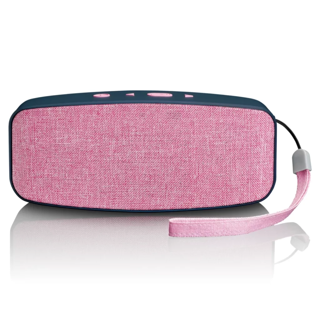 Портативная колонка Lenco BT-130 Pink