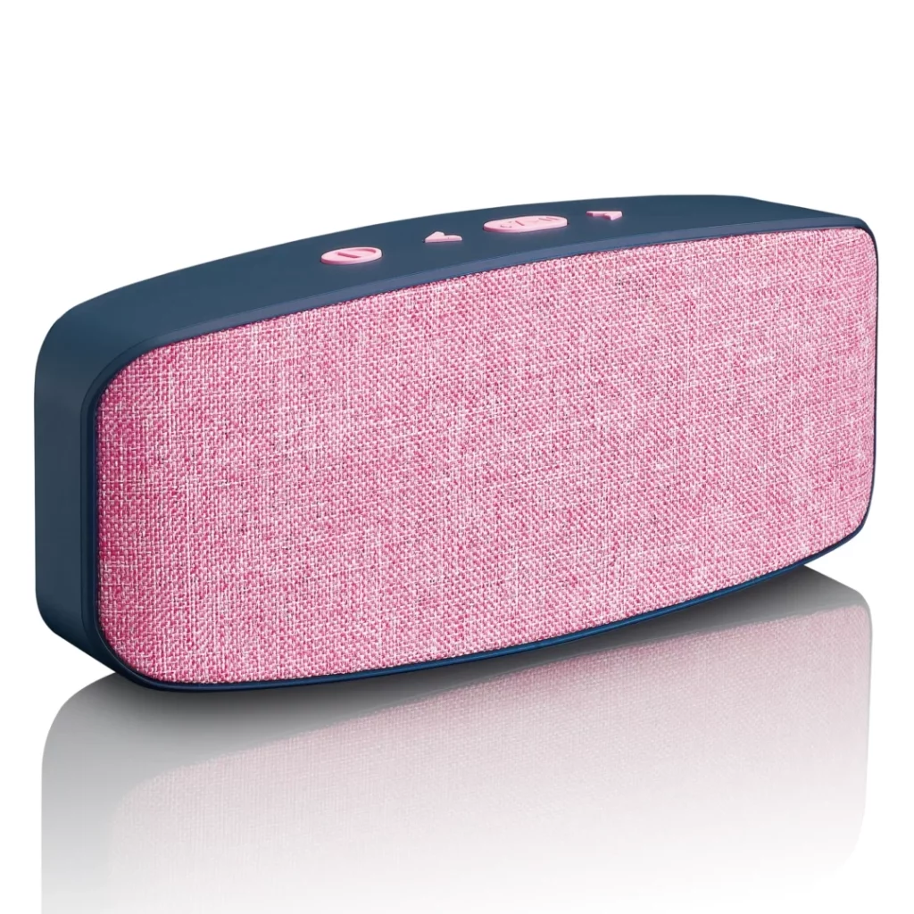 Портативная колонка Lenco BT-130 Pink