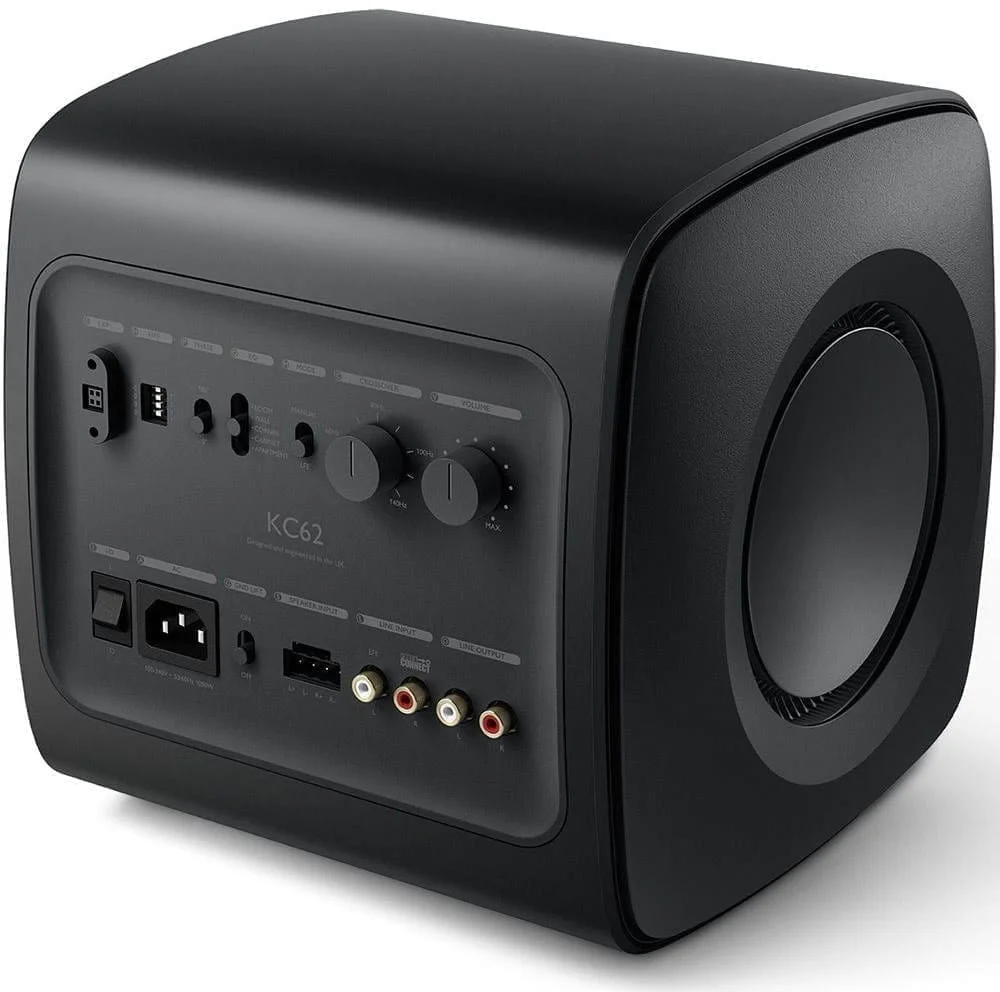 Cабвуфер KEF KC62 Carbon Black