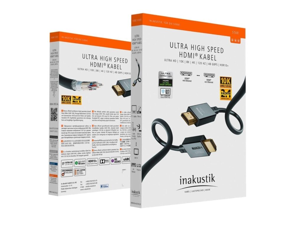 HDMI-кабель In-Akustik Star HDMI 2.1 (1.0m)