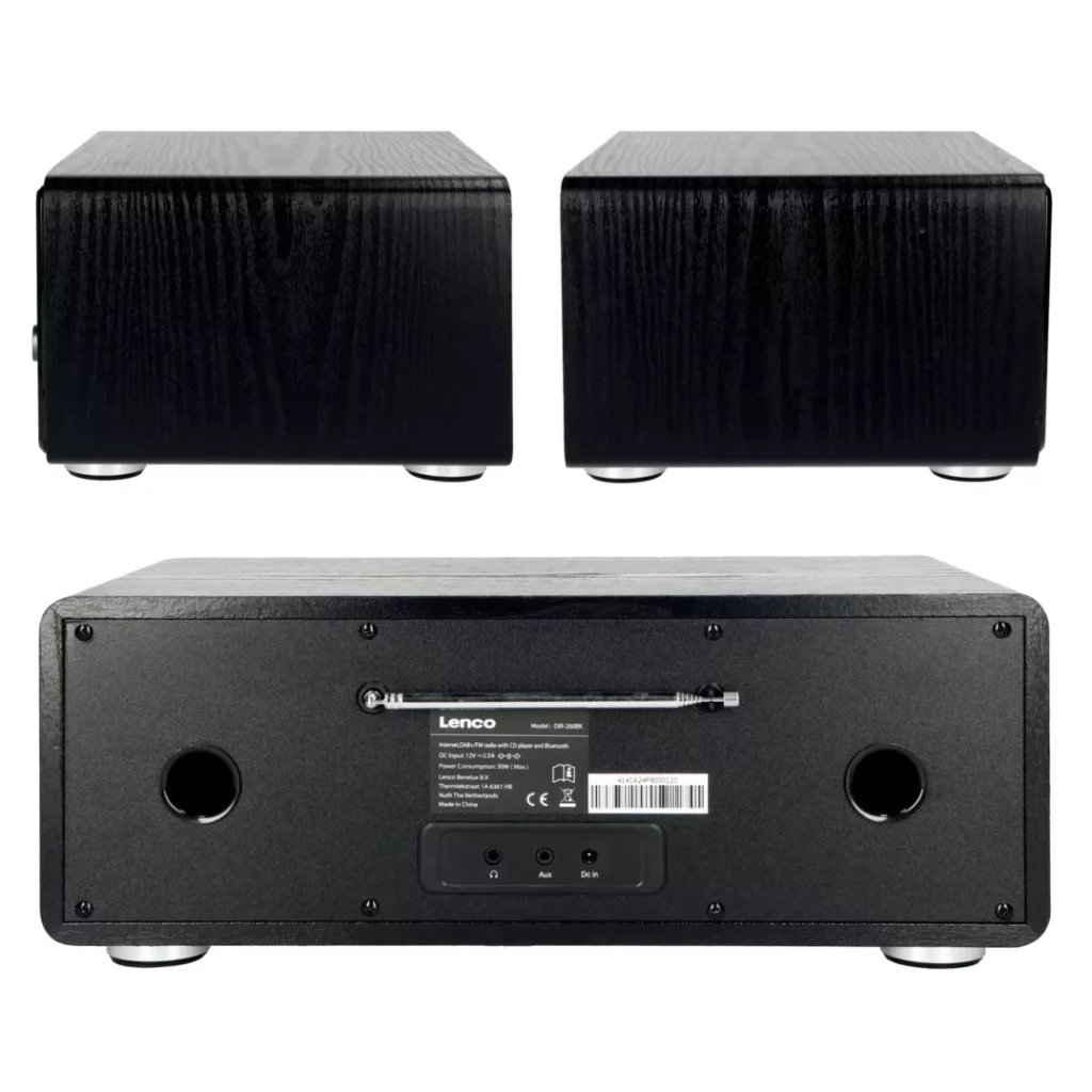 Музыкальный центр Lenco DIR-260BK