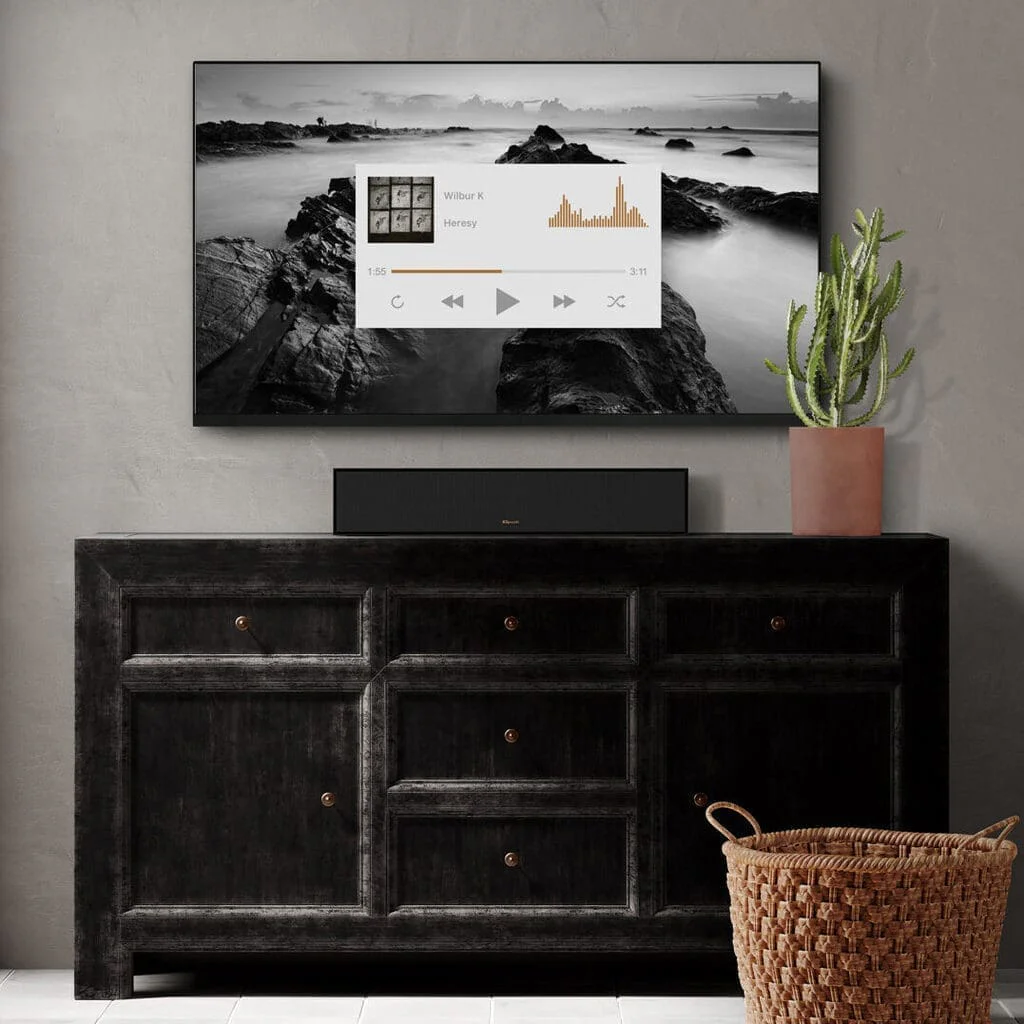 Акустика центрального канала Klipsch R-30C Black