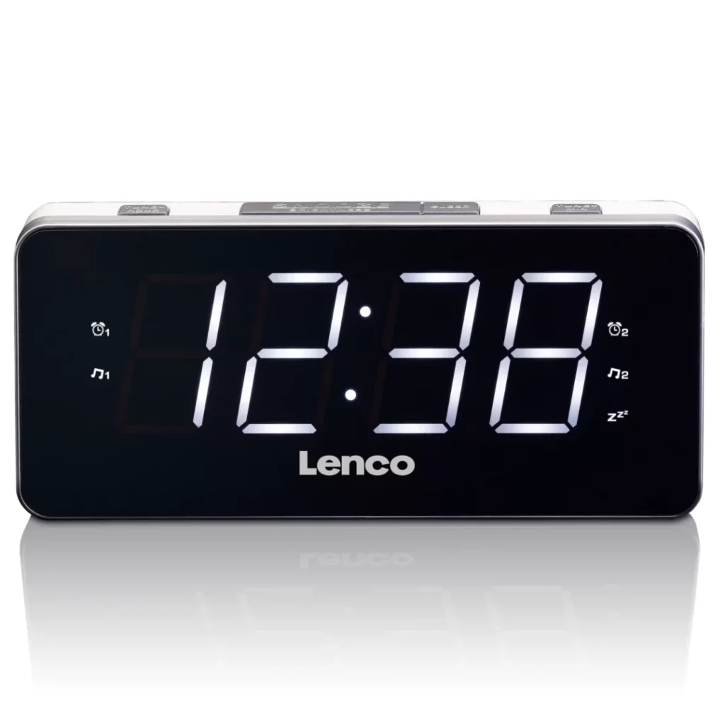 FM-радио, будильник Lenco CR-18WH