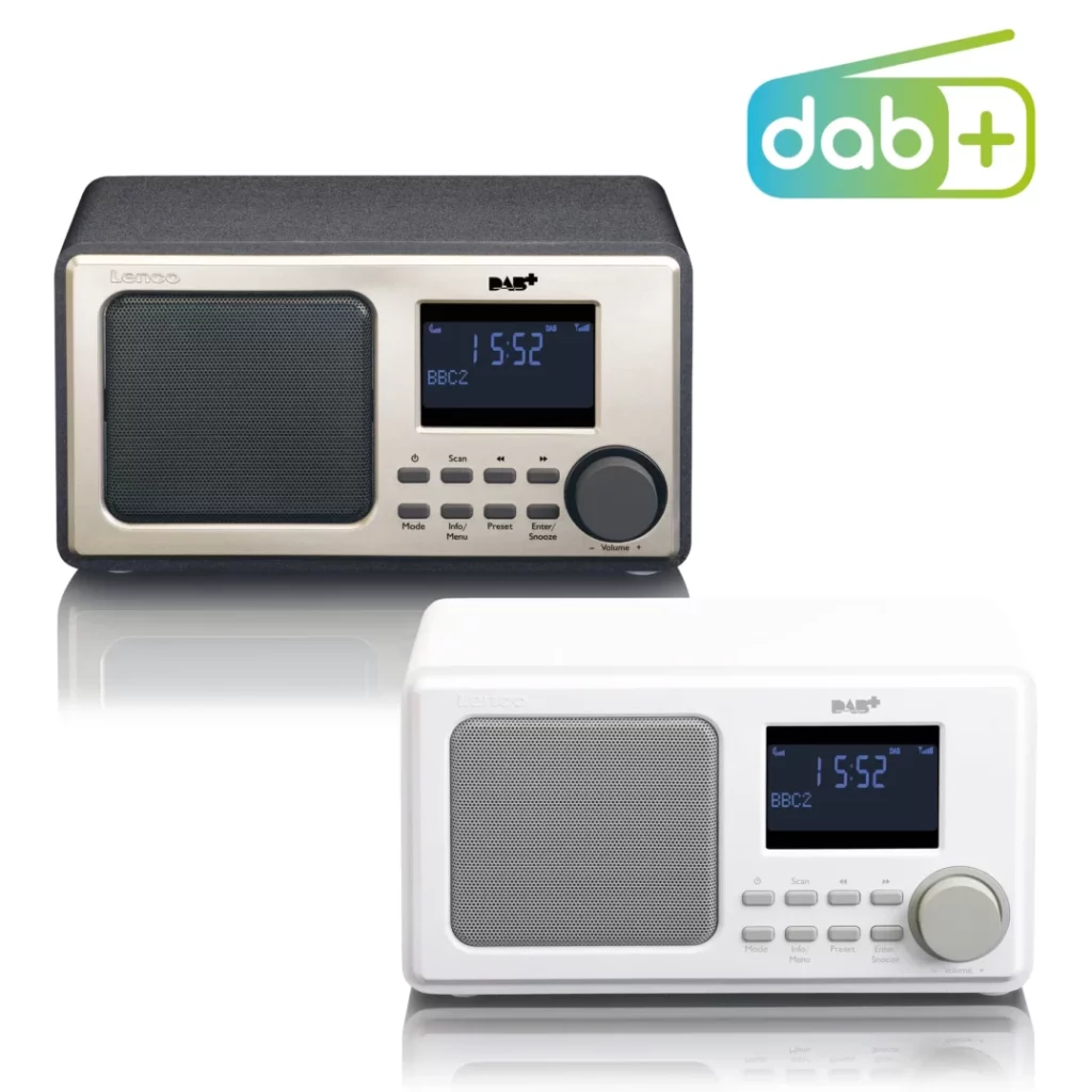 FM-радиo Lenco DAR-010WH