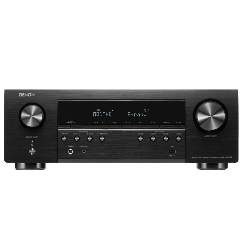 AV-ресивер Denon AVR-S670H