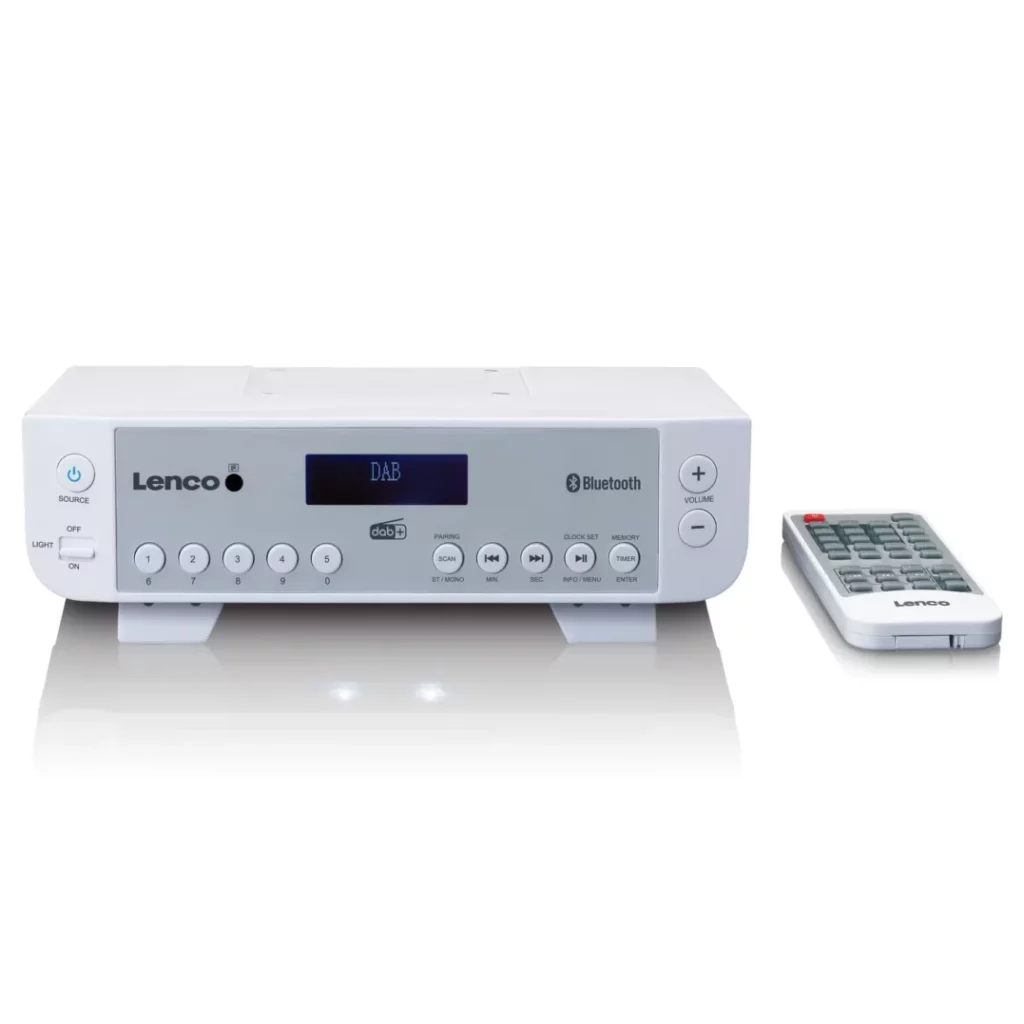 Кухонное FM-радио Lenco KCR-200WH