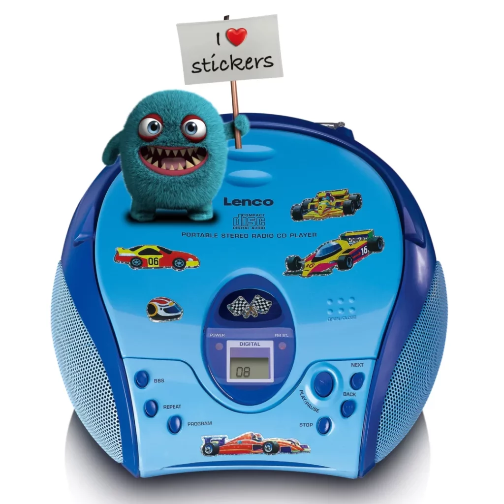 Бумбокс Lenco SCD-24BU KIDS