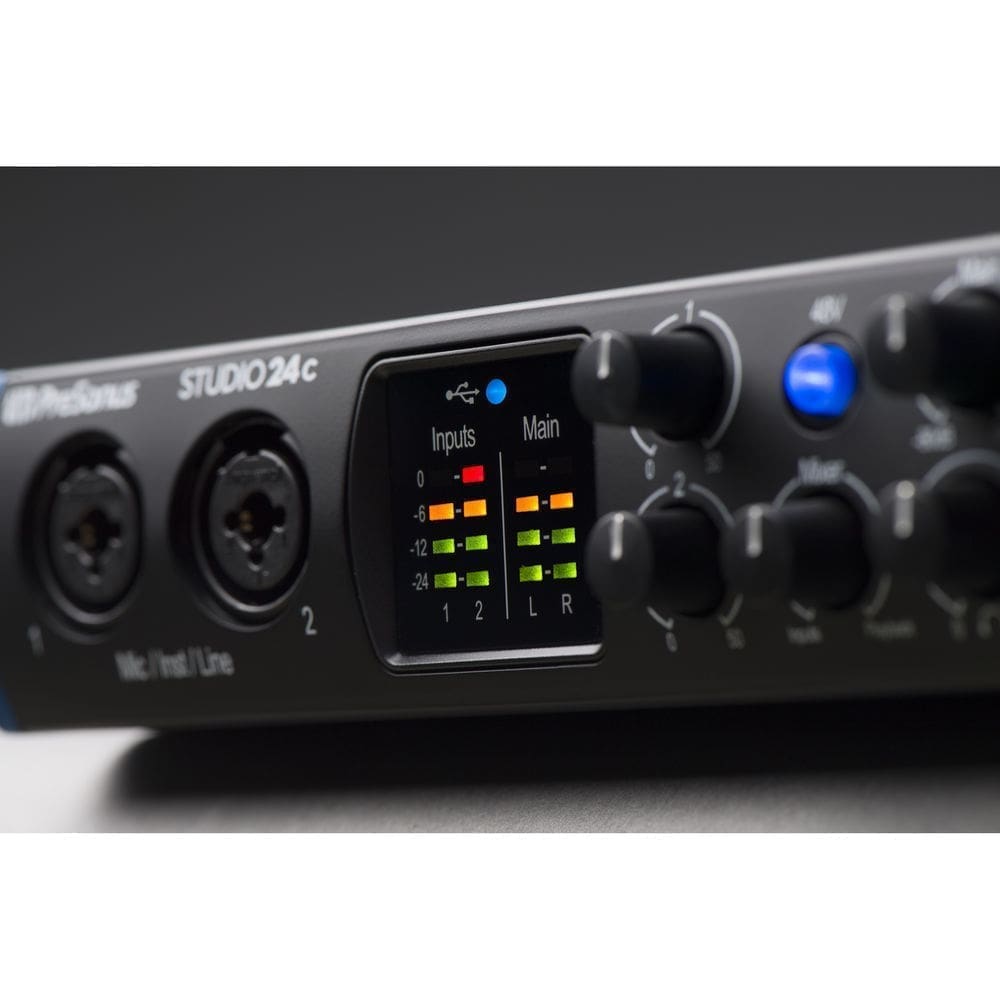 Аудиоинтерфейс PreSonus Studio 24c