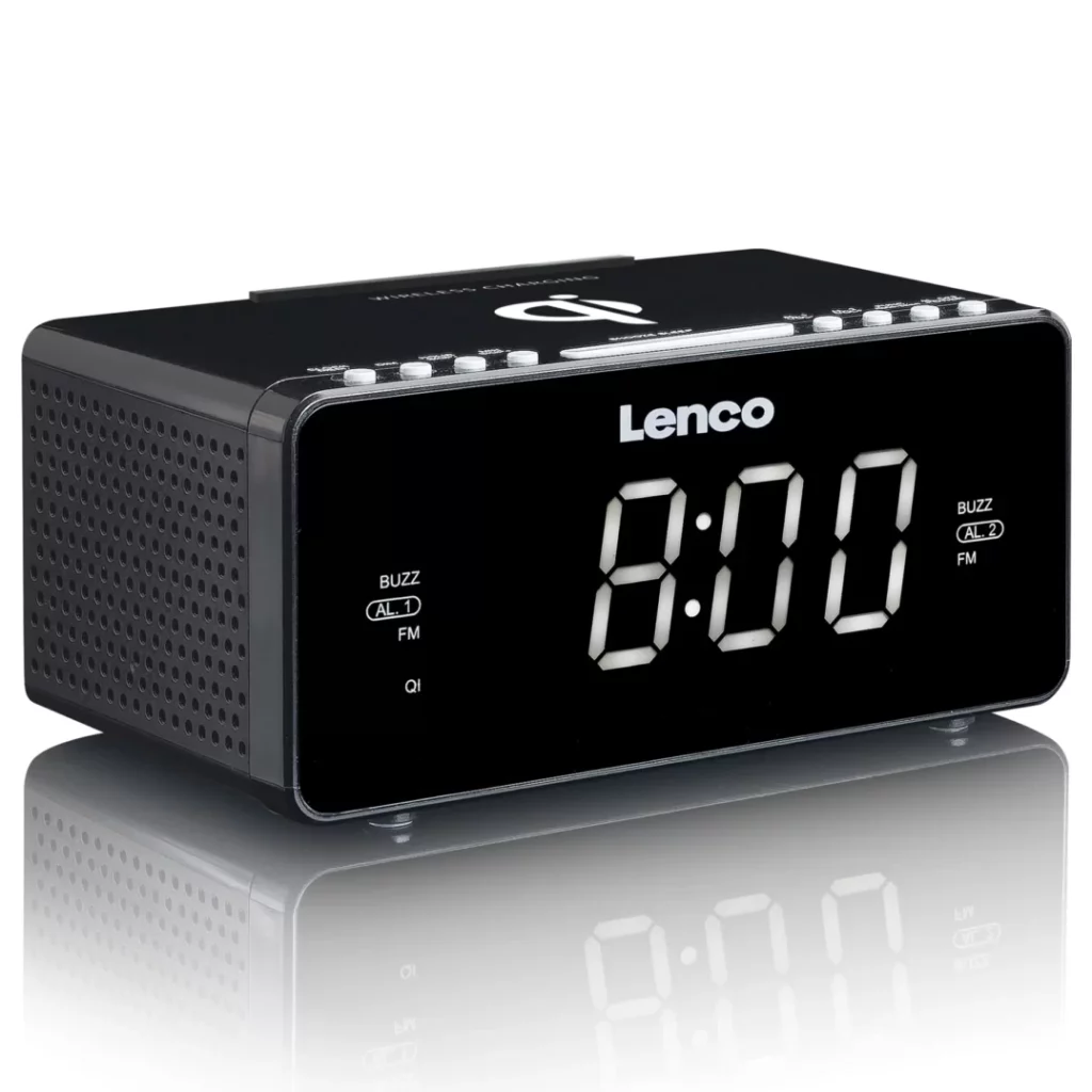 FM-радио, будильник Lenco CR-550BK