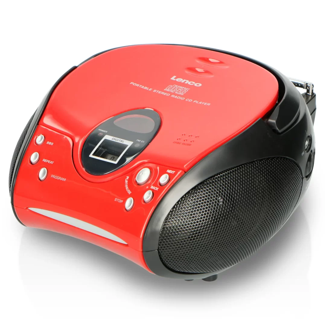 Бумбокс Lenco SCD-24 Red/Black