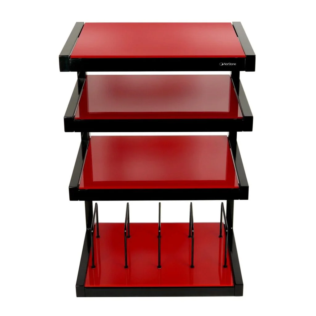 Стойка NorStone Esse Hifi VInyl Black/Red