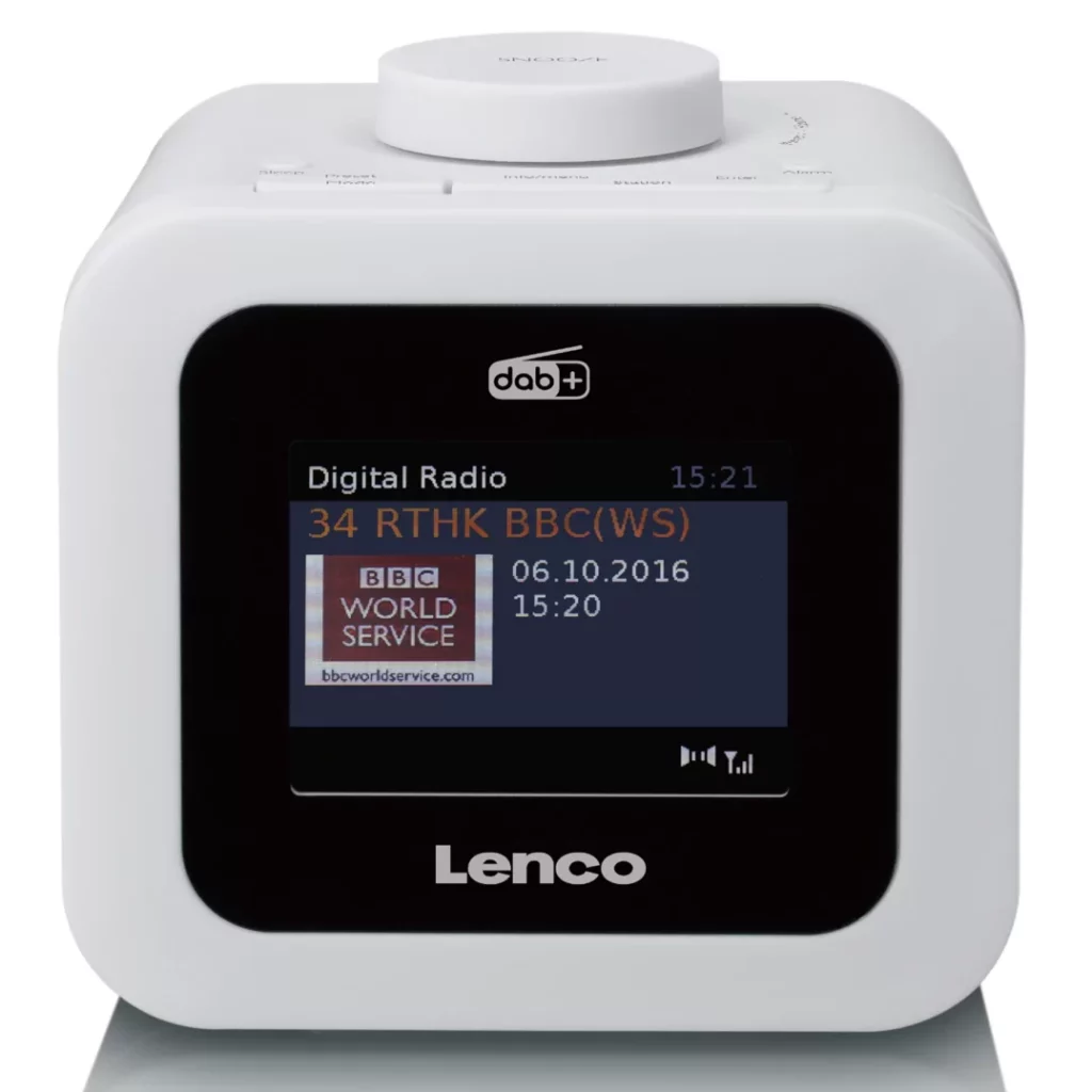 FM-радио, будильник Lenco CR-620WH