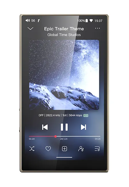 Плеер FiiO M21 Titanium Gold