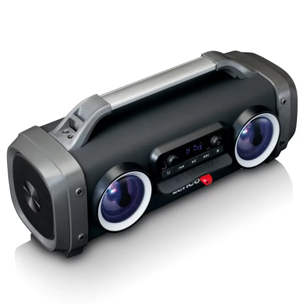 Портативная акустика Lenco SPR-100BK