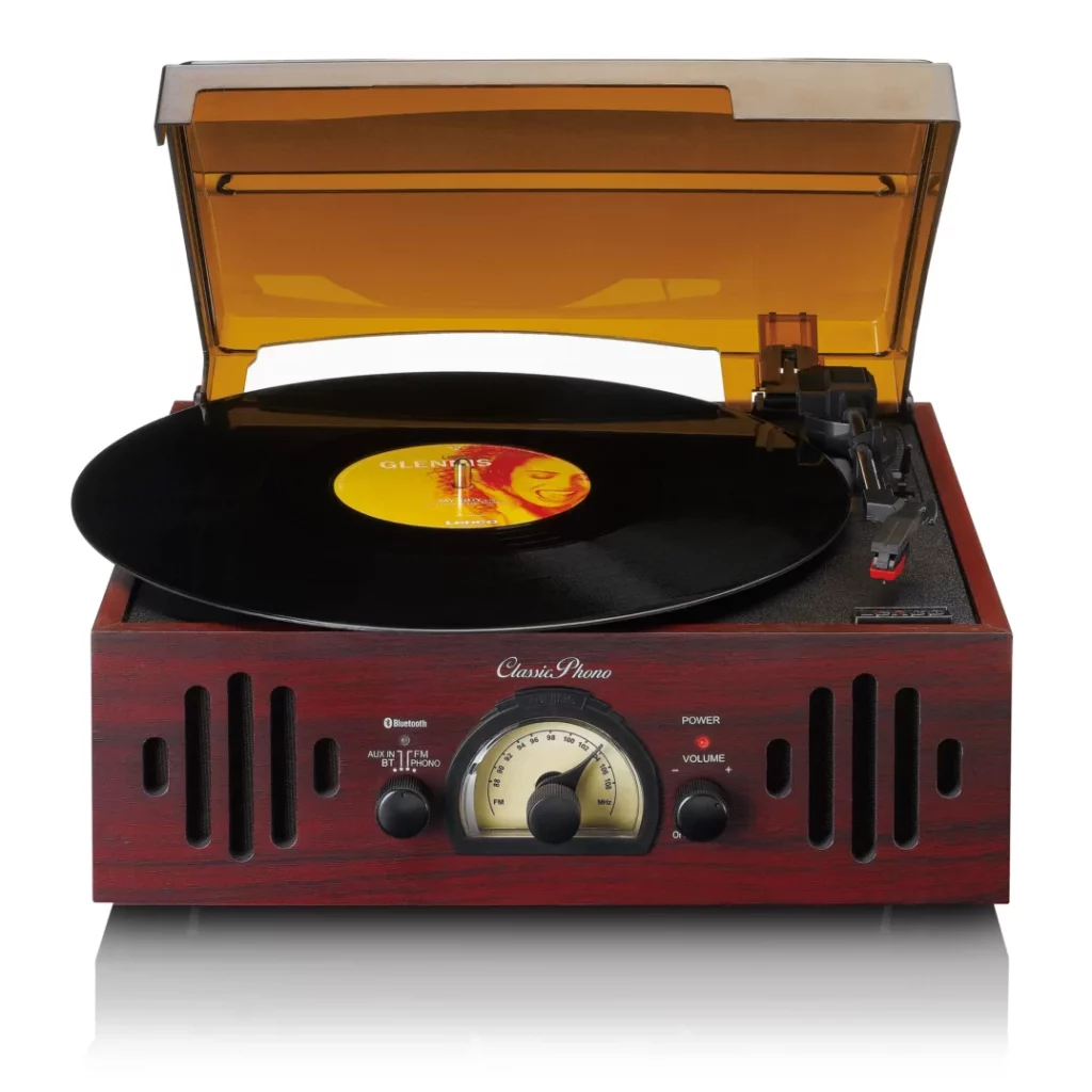 Виниловый проигрыватель Lenco Classic Phono TT-43WA