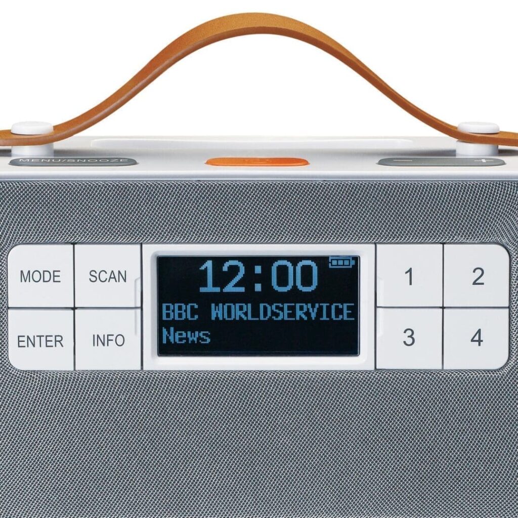 Портативное FM-радио Lenco PDR-065WH
