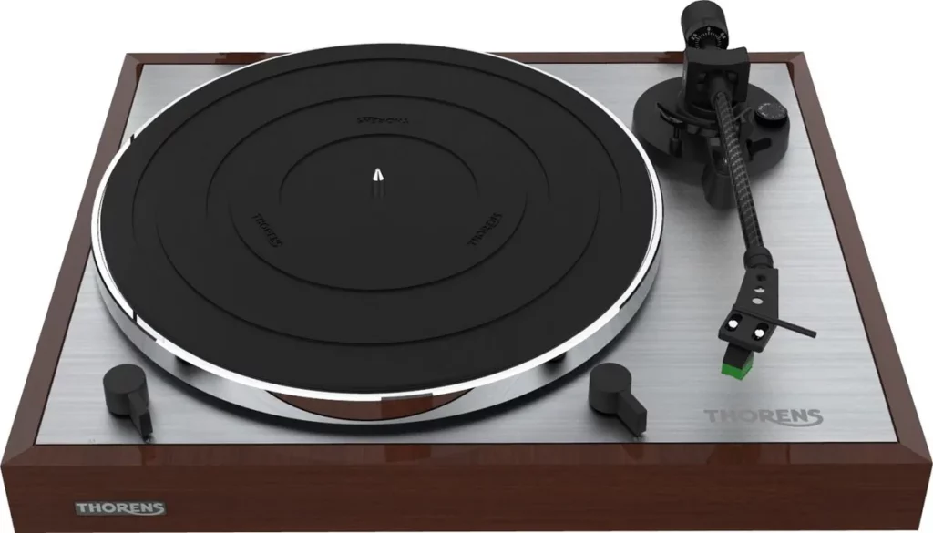 Проигрыватель винила Thorens TD 402 DD (TP72, AT VM95E) Highgloss Walnut