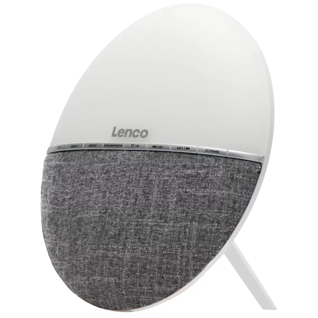 Умные радиочасы с подсветкой Lenco CRW-4GY