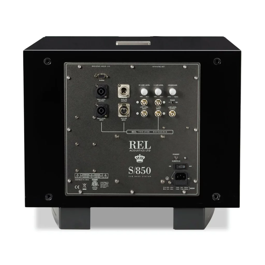 Сабвуфер активный REL S850 Black