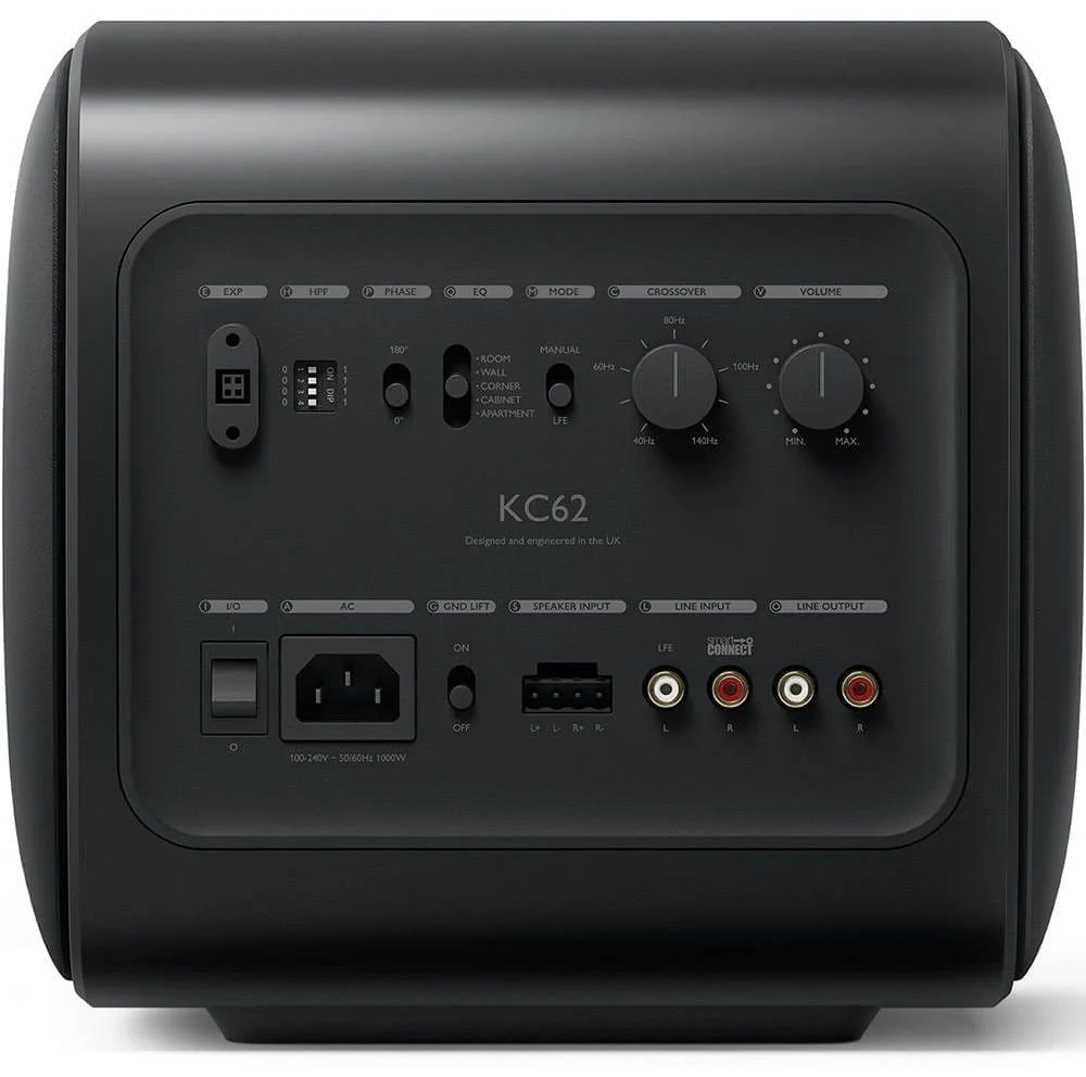 Cабвуфер KEF KC62 Carbon Black