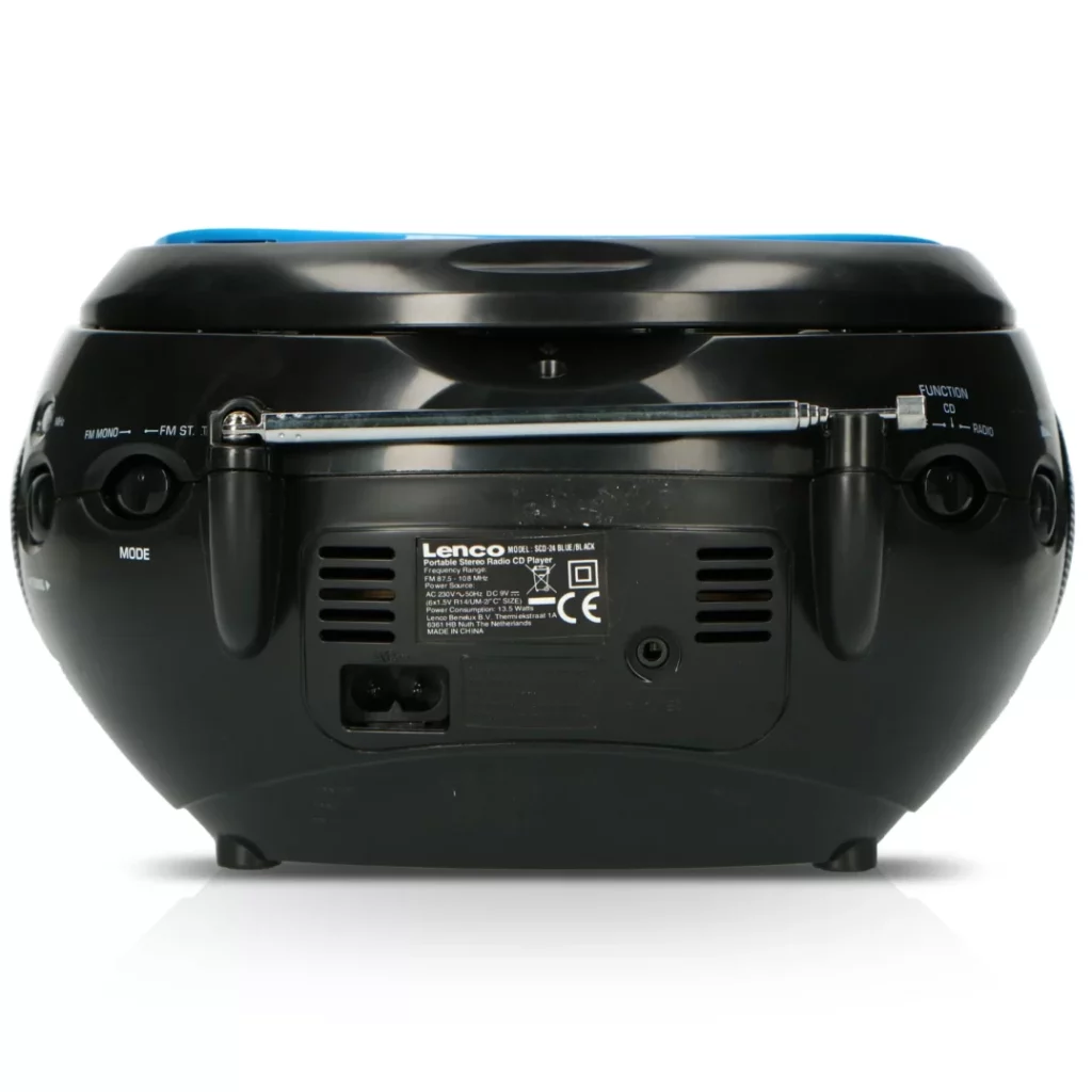 Бумбокс Lenco SCD-24 Blue/Black