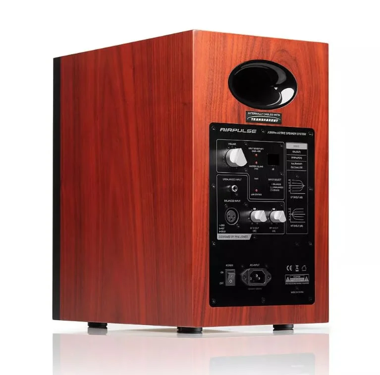 Полочная акустика AirPulse A300Pro Walnut