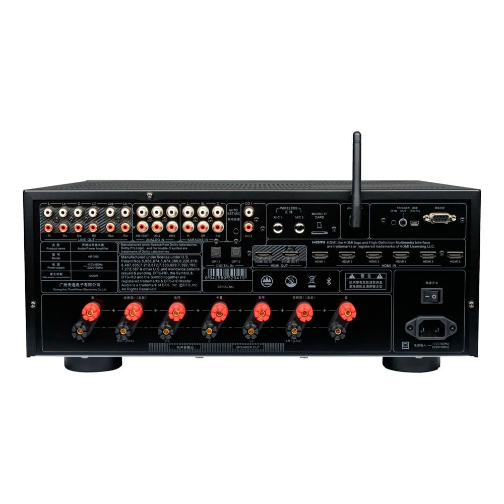 AV-ресивер Tone Winner HD-3100