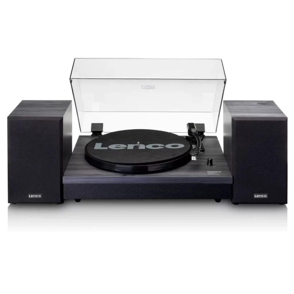 Виниловый проигрыватель Lenco LS-301BK