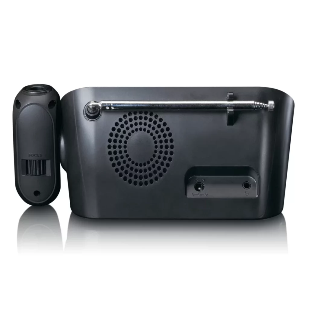 FM-радио, будильник Lenco CR-615BK
