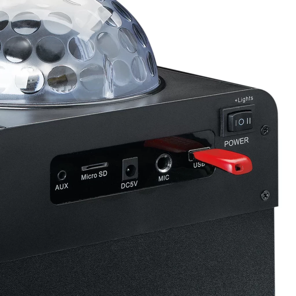 Портативная колонка Lenco BTC-070 Black