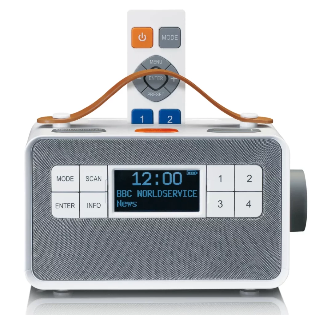 Портативное FM-радио Lenco PDR-065WH