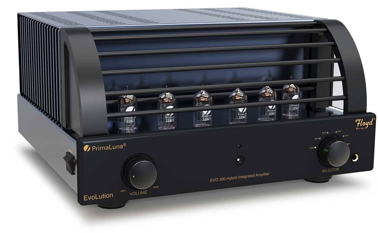 Гибридный интегрированный усилитель PrimaLuna EVO 300 Hybrid Integrated Black