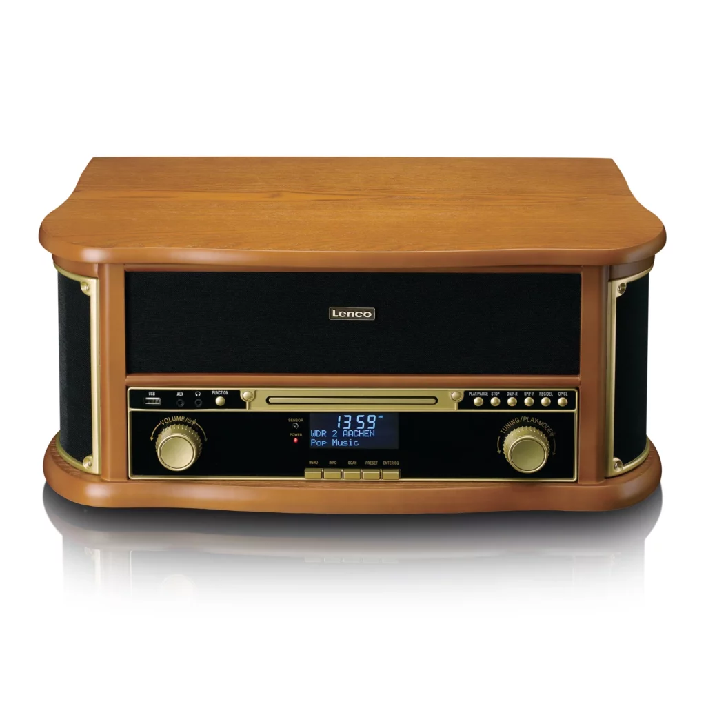 Музыкальный центр Lenco Classic Phono TCD-2571WD