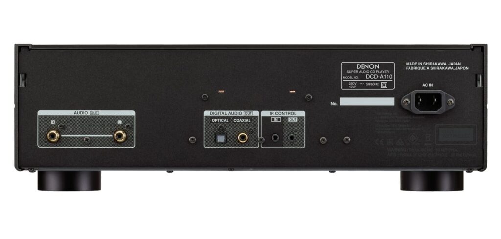 SACD-проигрыватель Denon DCD-A110 Silver Graphite