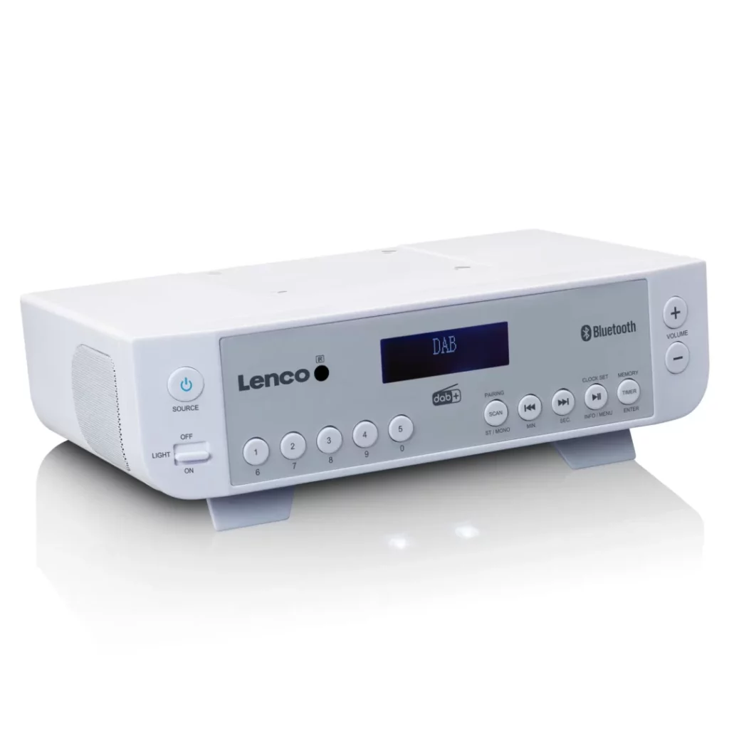 Кухонное FM-радио Lenco KCR-200WH