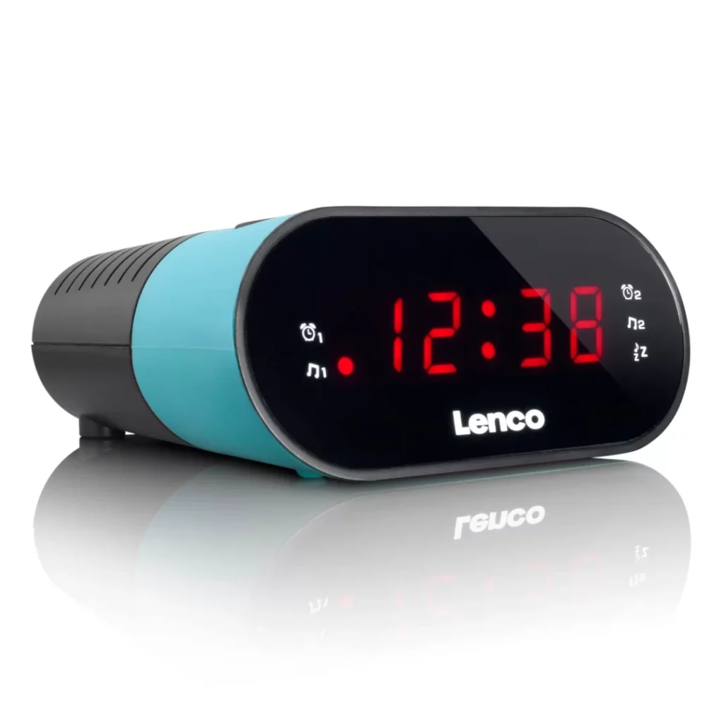 FM-радио, будильник Lenco CR-07 Blue