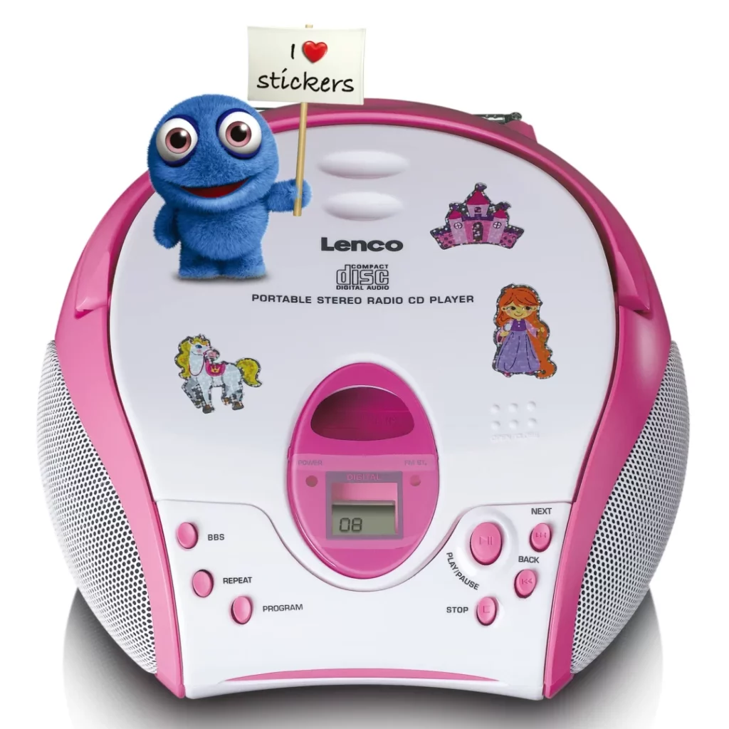 Бумбокс Lenco SCD-24PK KIDS