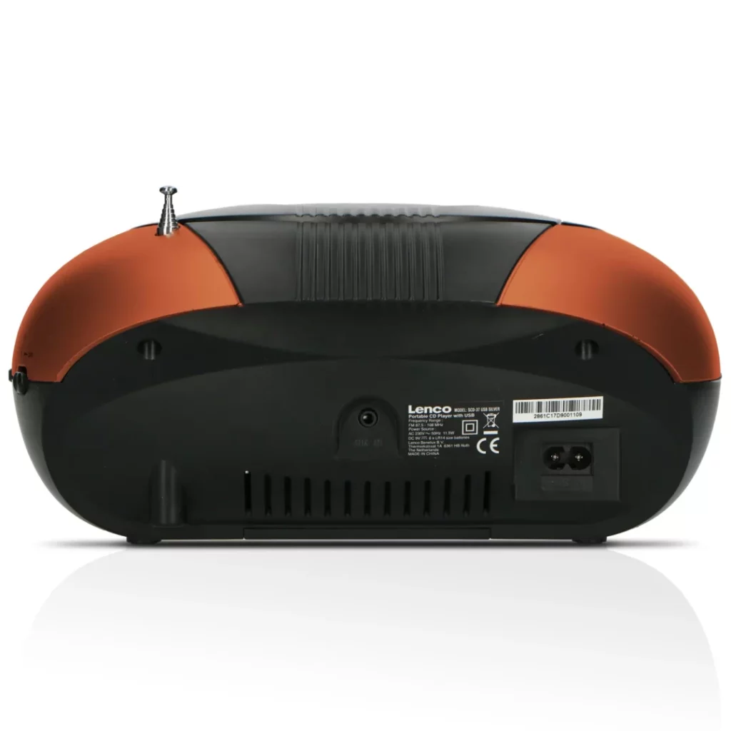 Бумбокс Lenco SCD-37 USB Orange