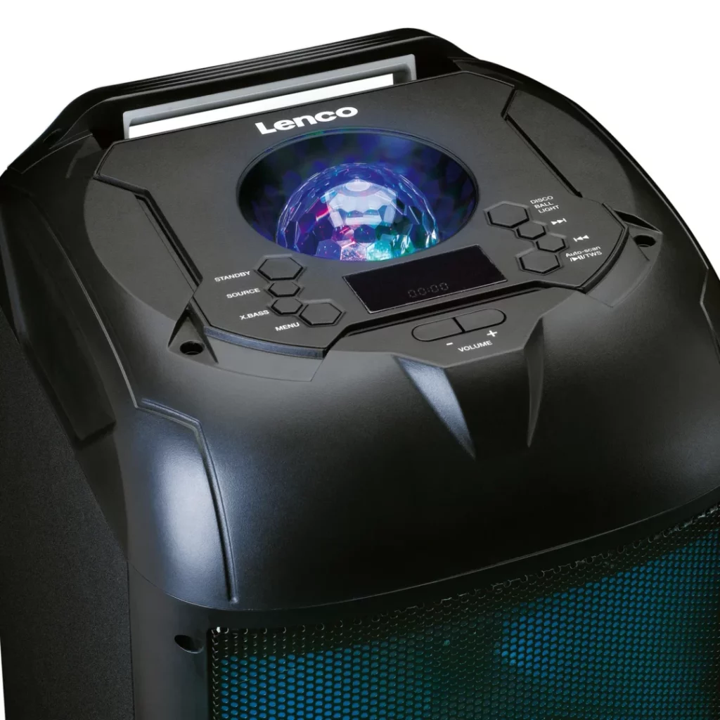 Портативная акустика Lenco PA-260BK