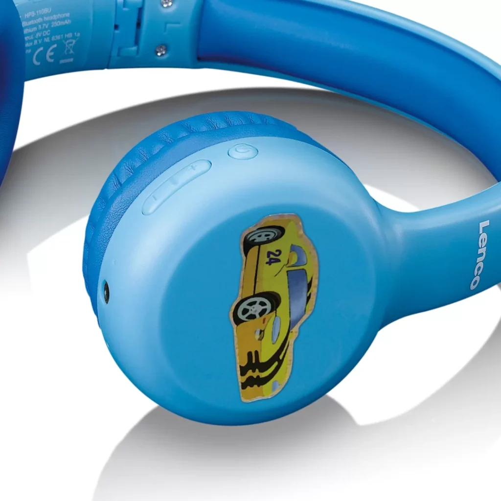 Наушники детские Lenco HPB-110BU