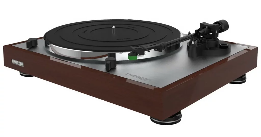 Проигрыватель винила Thorens TD 402 DD (TP72, AT VM95E) Highgloss Walnut