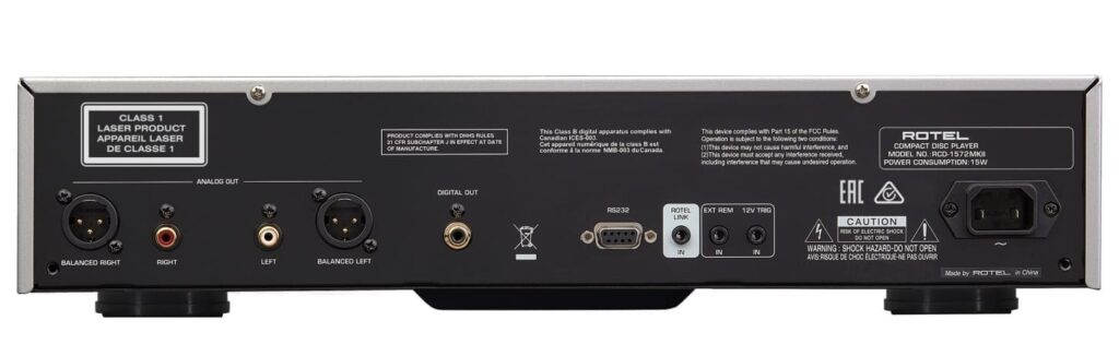 CD-проигрыватель Rotel RCD-1572 MKII Black